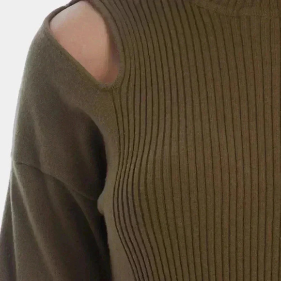 BCBGeneration Cold Shoulder Mock Neck Dress - Picture 3 of 9